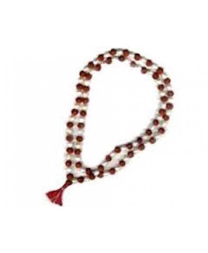 Rudraksh Crystal Mala